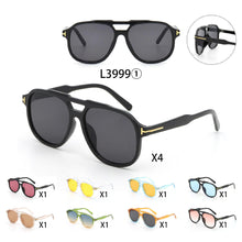 Cargar imagen en el visor de la galería, Caja con 12 lentes de sol Mod. l3999'1f - Agata88 Lentes
