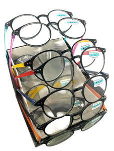 Caja con 12 lentes positivos Mod. 7017