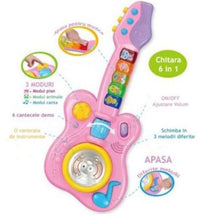 Cargar imagen en el visor de la galería, Juguete guitarra musical
