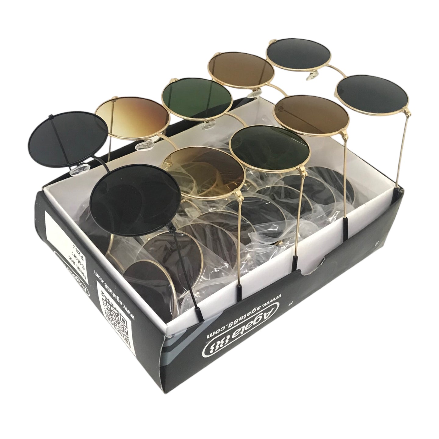Caja de Lente solar infantil 20pzs. Mod. 1046 1 ($37.34 c/u)