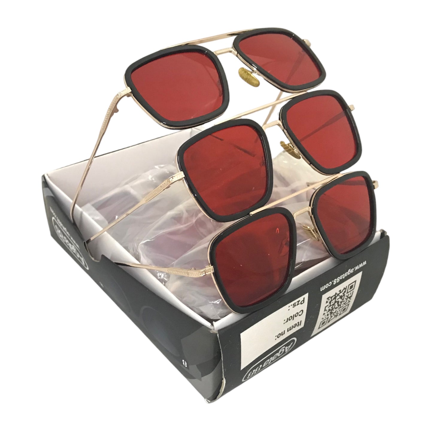 Caja de Lente solar 12pzs. Mod. 3230AILUOM