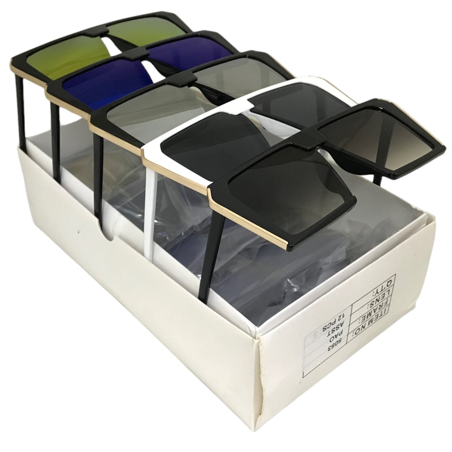 Caja de Lente solar 12pzs. Mod. 5053PAOASST ($75.69 c/u)