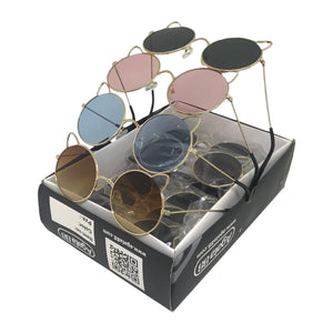Caja de Lente solar infantil 12pzs. Mod. 1063