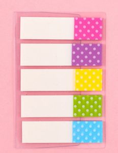 Pegatina de Indice con puntos. Mod. YC016