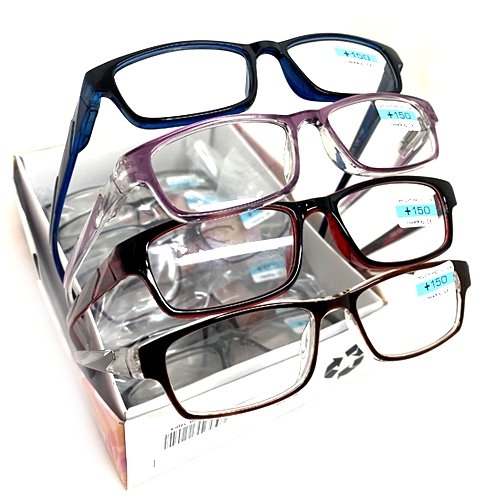 Caja con 12 lentes para lectura Mod. 7039+ ($27.61cu.) - Agata88 Lentes