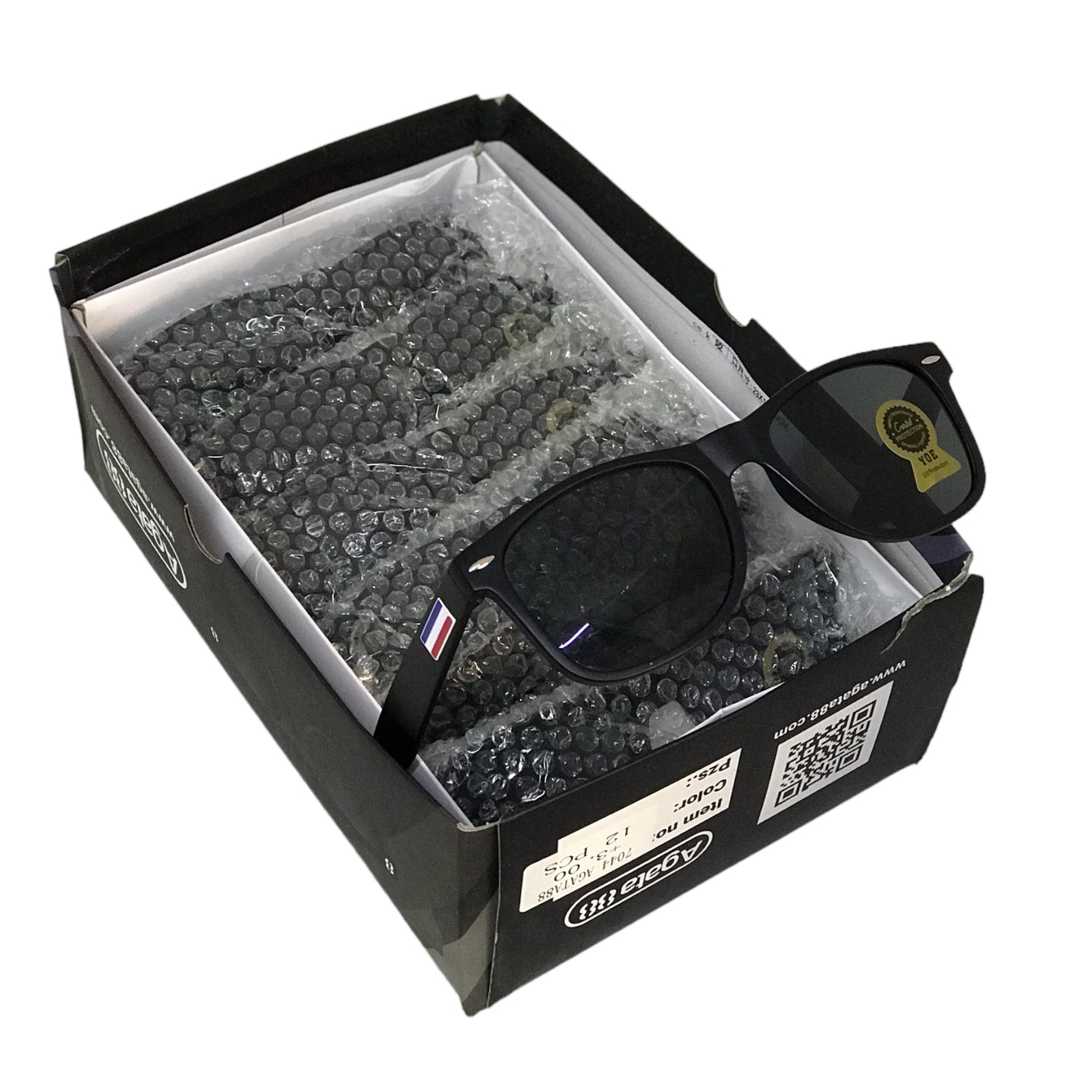 Caja de Lente solar con 12pzs. Mod.3001KUQUI CR
