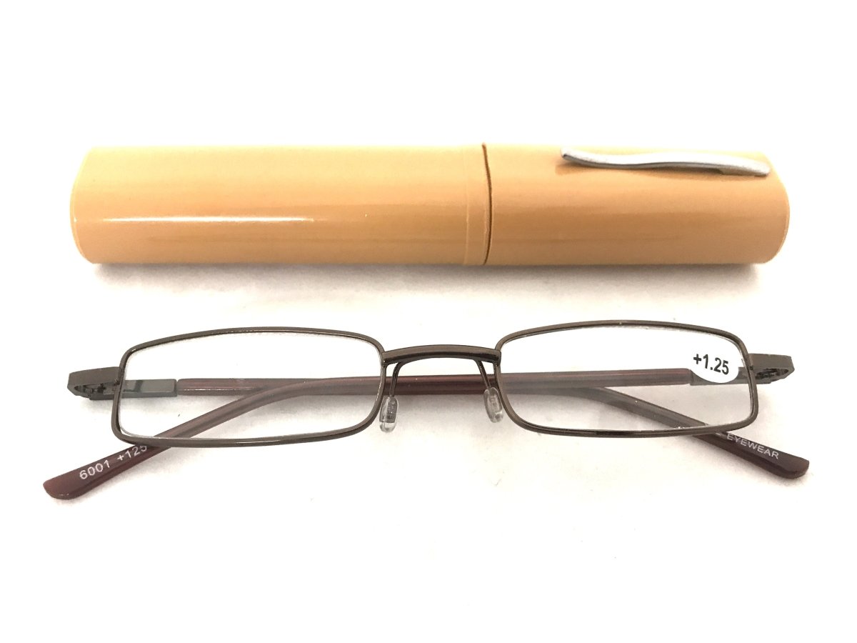 Caja con 12 lentes para lectura Mod. 6001P+ ($26.7cu.) - Agata88 Lentes