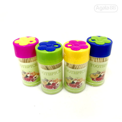 Paq. con12 pzs. de Botes de palillos para dientes